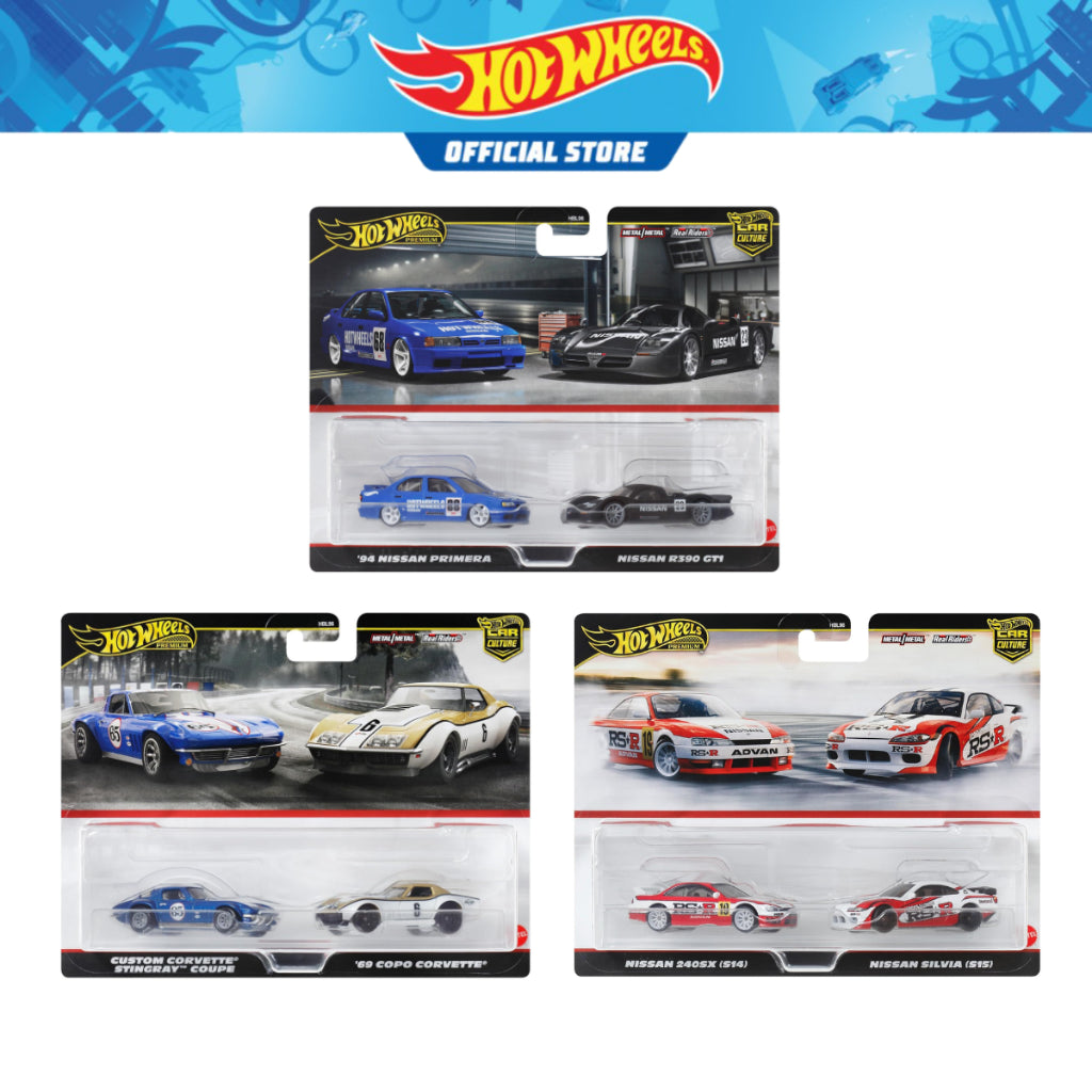 Hot Wheels 2024 Premium Target Exclusive 2 Pack - 956N Assortment Sealed Case 8pcs