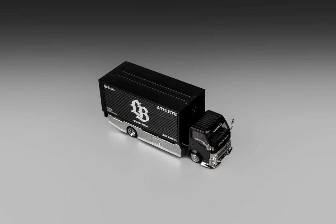 Micro Turbo 1/64 箱車 カスタム LBWK AIT限定 Micro Turbo 1:64 Custom Truck - AIT Limited Edition Liberty