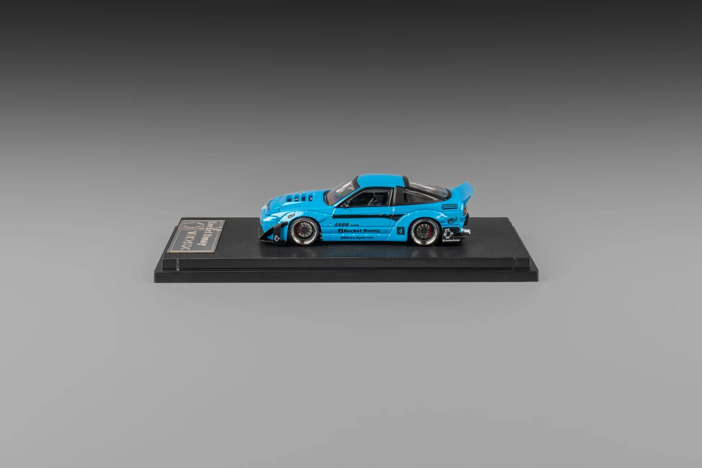 Micro Turbo 1:64 Rocket Bunny 180SX - Baby Blue