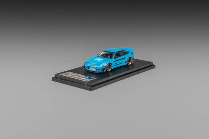 Micro Turbo 1:64 Rocket Bunny 180SX - Baby Blue