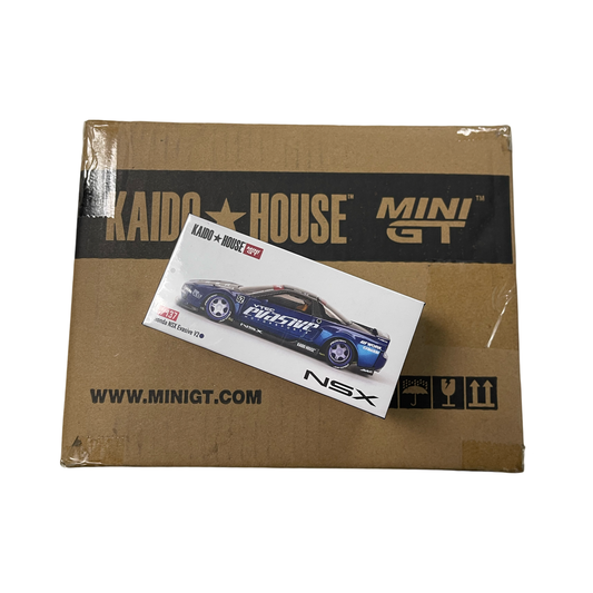 MiniGT X Kaido House 1:64 Honda NSX Evasive V2 – Blue *SEALED CASE* KHMG137