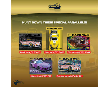 Tarmac Cards RWB Event Special Edition Collectible Trading Cards Vol. 01 – Limited Edition - BOX (10 Packs)