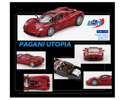 BBR Models 1:64 Pagani Utopia – Dubai Red