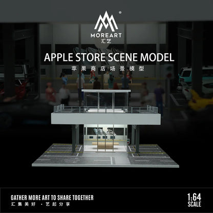 MoreArt 1:64 Apple Store Diorama Model