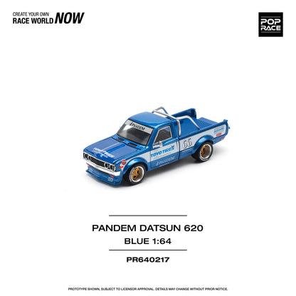 Pop Race 1:64 Pandem Datsun 620 - Blue