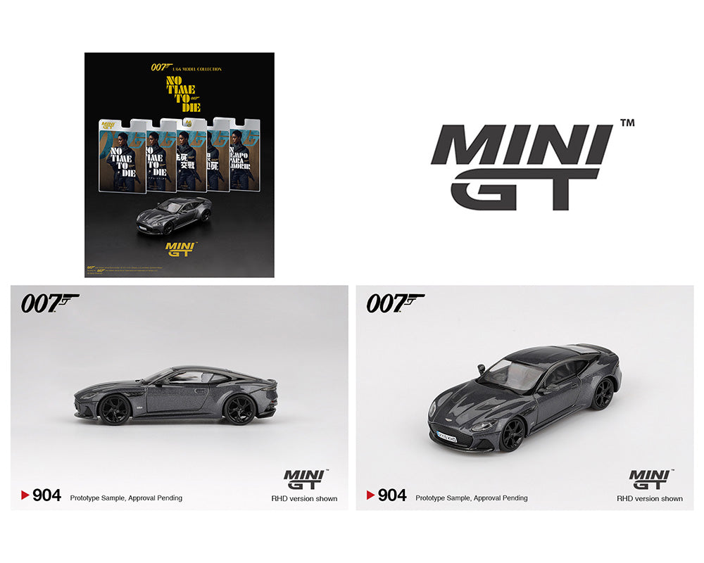 MiniGT 1:64 Aston Martin DBS James Bond 007 “No Time To Die” – English Packaging #904
