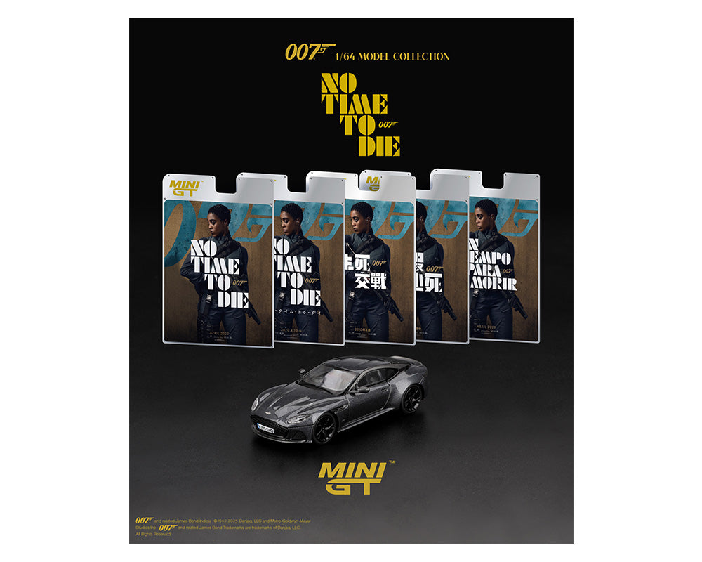 MiniGT 1:64 Aston Martin DBS James Bond 007 “No Time To Die” – English Packaging #904