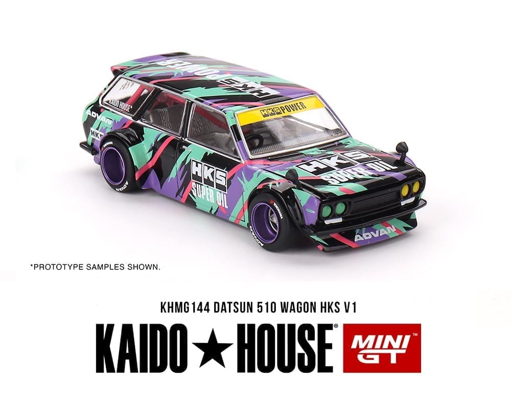 MiniGT X Kaido House 1:64 Datsun KAIDO 510 Wagon HKS V1