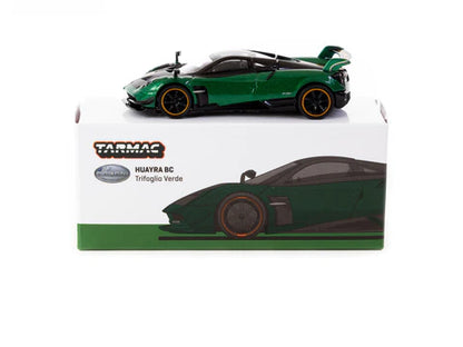 Tarmac Works 1:64 Pagani Huayra BC Trifoglio Verde - GLOBAL64