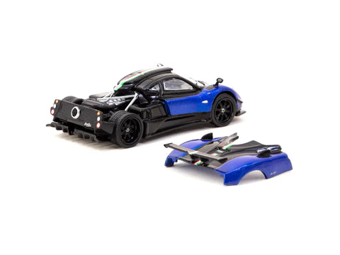 Tarmac Works 1:64 Pagani Zonda Cinque Blu Francia - GLOBAL64