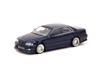 Tarmac Works 1:64 Vertex Toyota Chaser JZX100 Blue Metallic - GLOBAL64