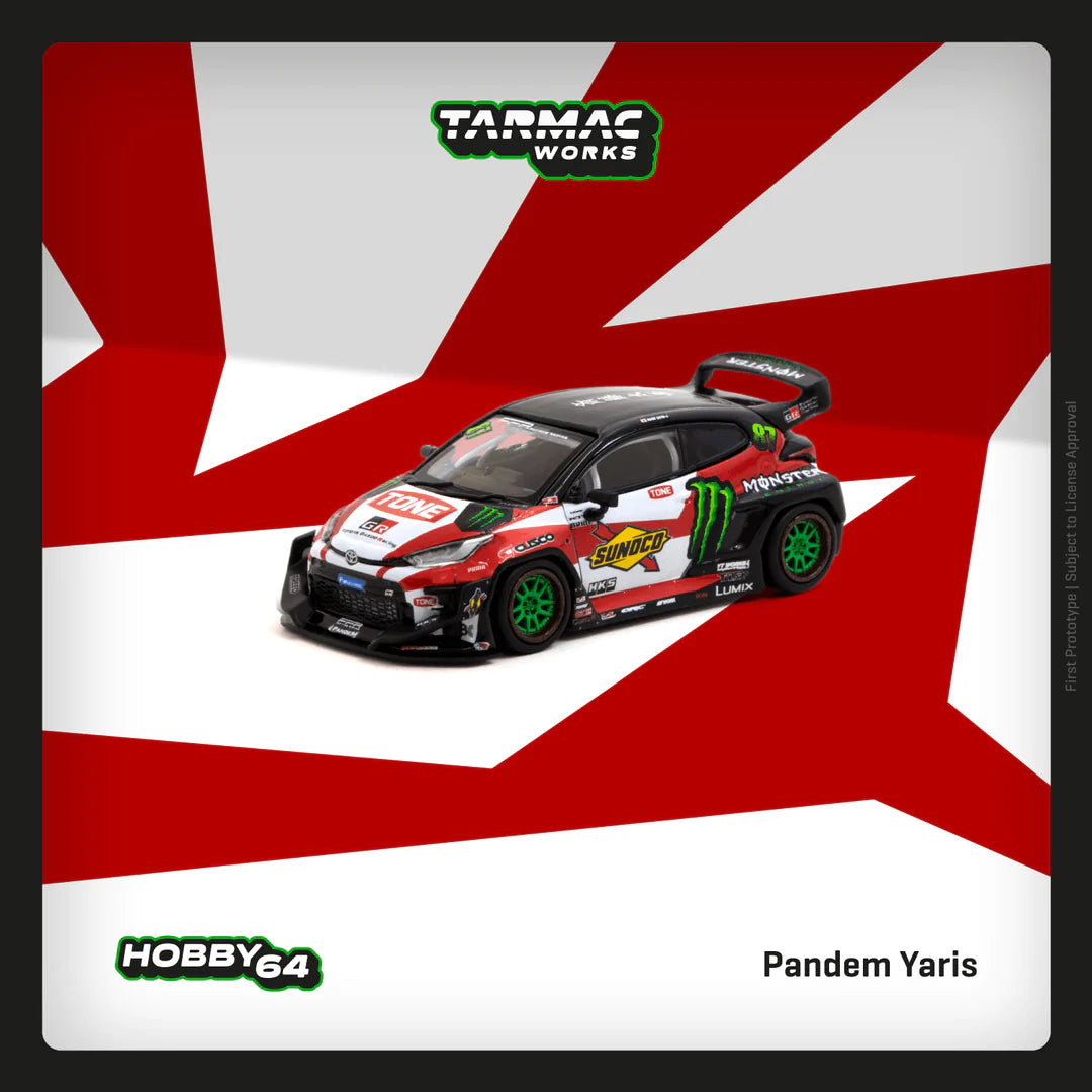 Tarmac Works 1:64 Pandem Yaris Drift - HOBBY64