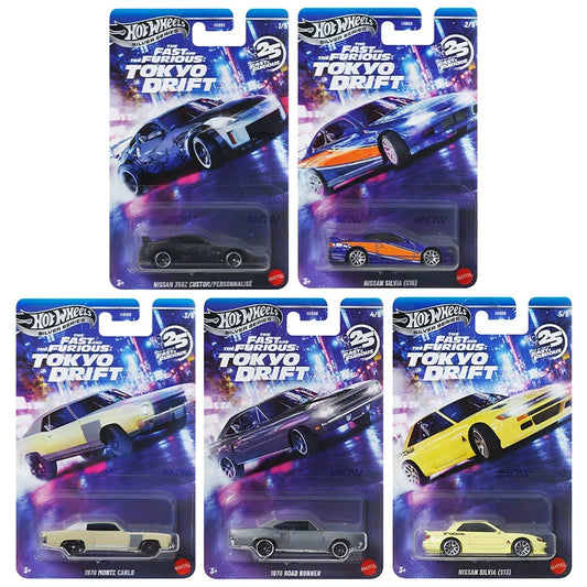 Hot Wheels 1:64 2026 Silver Series - Fast & Furious Tokyo Drift 25th Anniversary