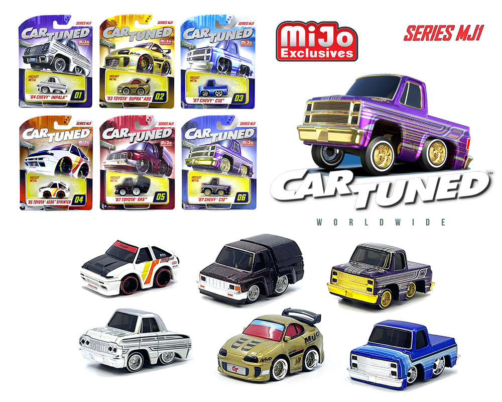 CarTuned 1:64 MiJo Exclusive Series 1 Set of 6