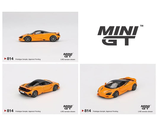 MiniGT 1:64 McLaren 750S McLaren – Orange – Limited Edition #814