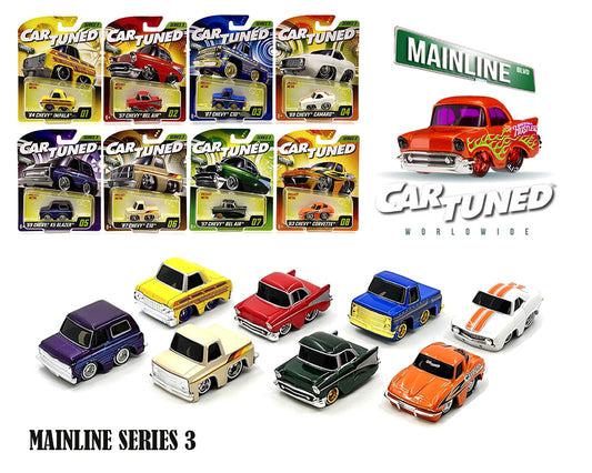 CarTuned 1:64 Series 3 Mainline Assortment 2025