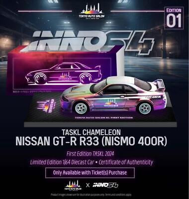 Inno64 1:64 Nissan Skyline GT-R R33 Nismo 400R Chameleon - Tokyo Auto Salon Kuala Lumpur Exclusive