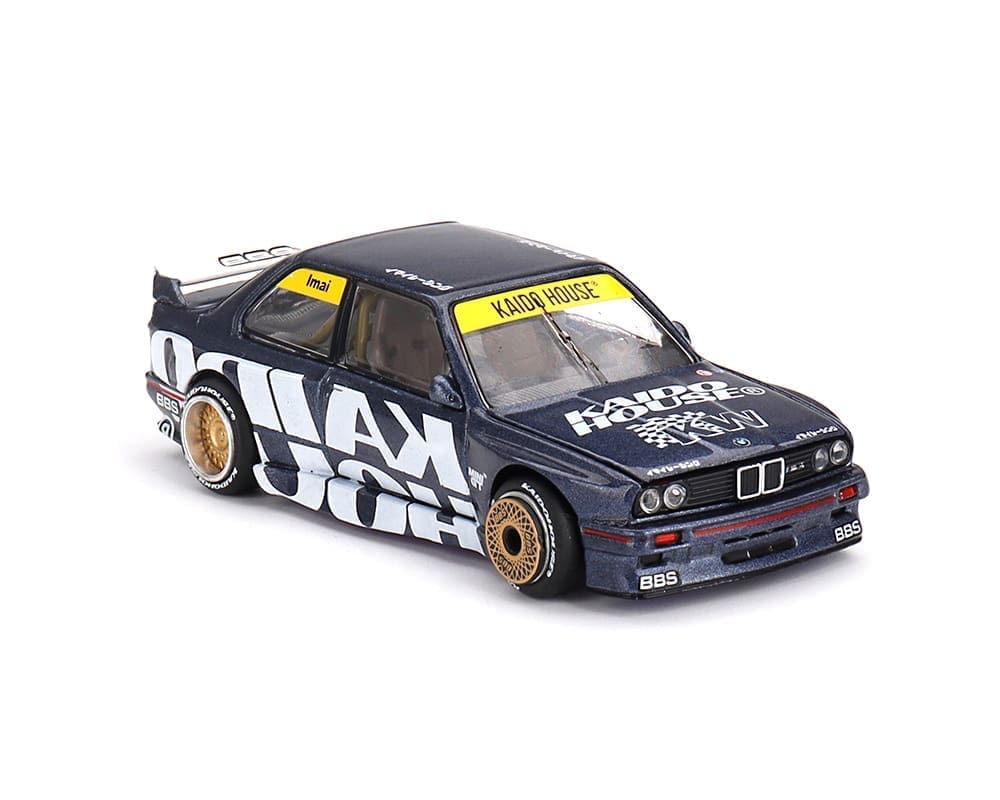 MiniGT X Kaido House 1:64 BMW M3 (E30) Kaido Works V1 – Dark Blue