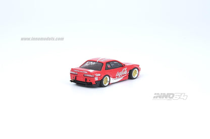 Inno64 X ToyEast Hong Kong 1:64 Nissan Silvia S13 Rocket Bunny - Coca Cola