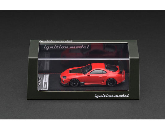 Ignition Model 1:64 Toyota Supra (JZA80) RZ – Red