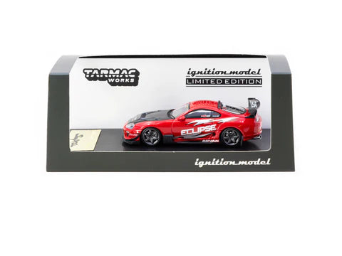 Ignition Model 1:64 Toyota Supra (JZA80) RZ Red - Tarmac Special Edition