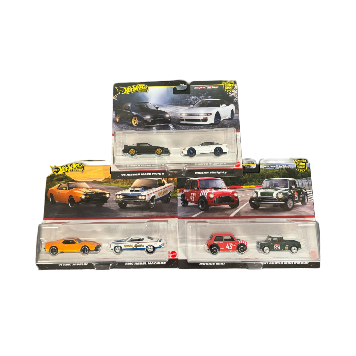 Hot Wheels 2025 Premium Target Exclusive 2 Pack - SEALED CASE 8pcs 956Q Assortment