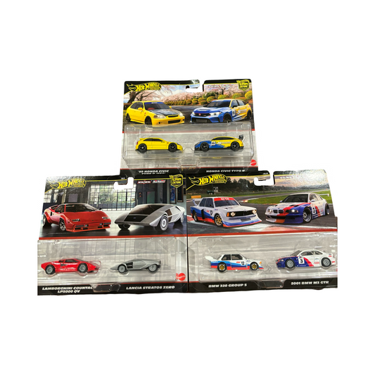 Hot Wheels 2025 Premium Target Exclusive 2 Pack - SEALED CASE 8pcs 956R Assortment