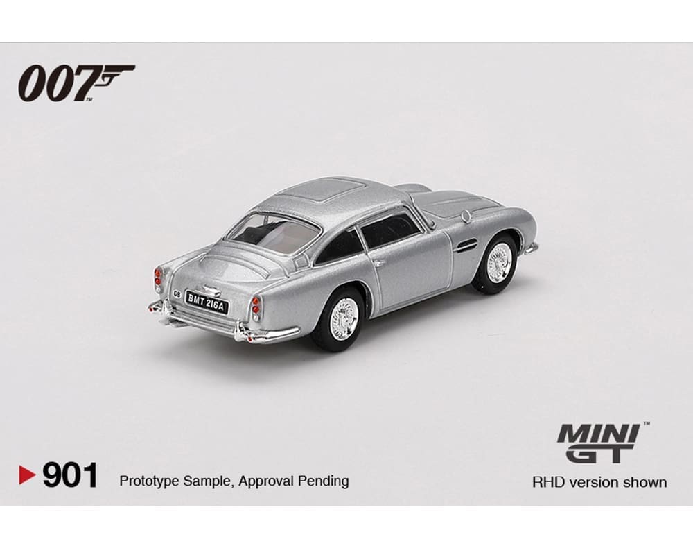 MiniGT 1:64 Aston Martin DB5 James Bond 007 Thunderball – Limited Edition #901 *4 Styles*