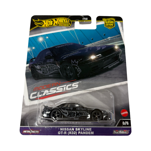 Hot Wheels 1:64 Premium 2025 Car Culture Modern Classics Nissan Skyline GT-R R32 Pandem - CHASE