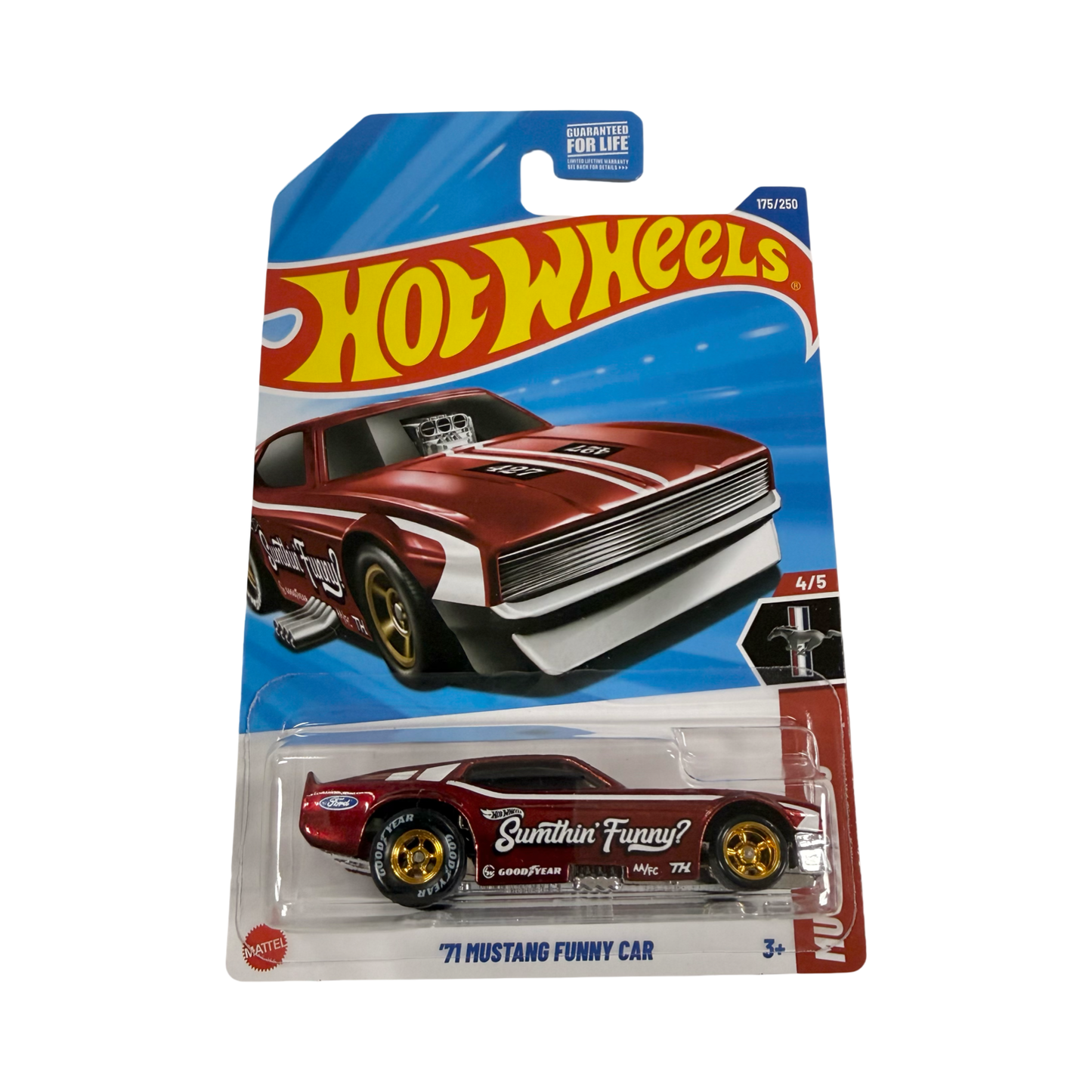 Hot Wheels 1:64 2025 Super Treasure Hunt - ‘71 Mustang Funny Car