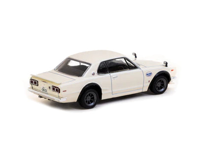 Tarmac Works 1:64 Nissan Skyline 2000GT-R (KPGC10) Ivory White - Japan Special Edition - GLOBAL64