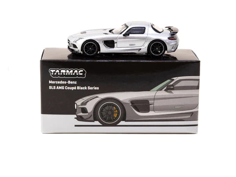 Tarmac Works 1:64 Mercedes-Benz SLS AMG Coupé Black Series Silver Metallic - GLOBAL64