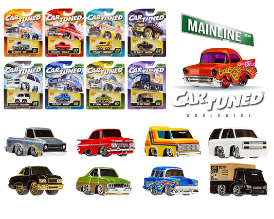 CarTuned 1:64 2026 Series 9 Mainline Assortment - Set Of 8