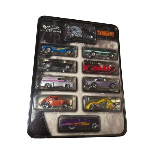 Hot Wheels 1:64 Vintage 2003 Hall of Fame Top 10 Favorite Vehicles
