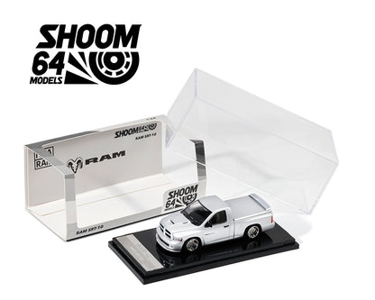 Shoom64 1:64 2003 Dodge Ram SRT-10 Pickup – Silver