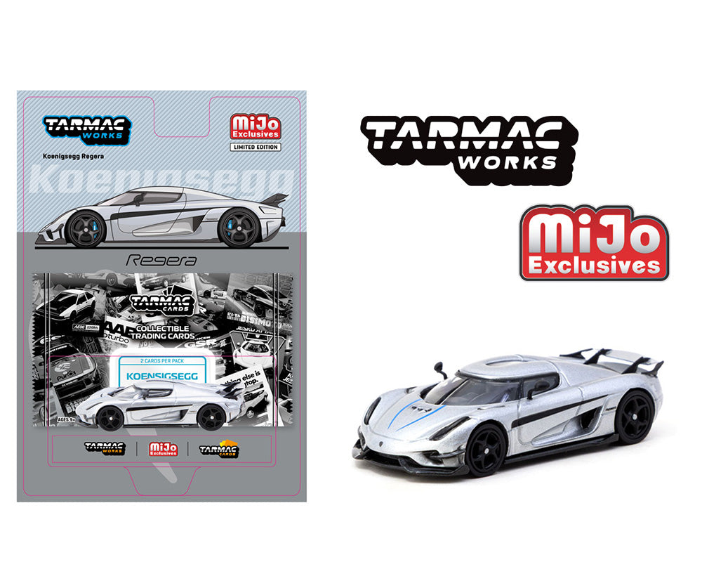 Tarmac Works 1:64 Koenigsegg Regera - Silver