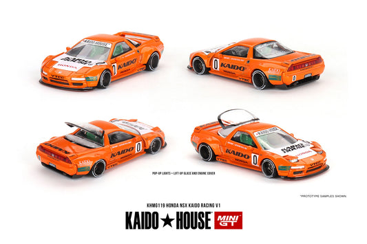 MiniGT X Kaido House 1:64 Honda NSX Kaido Racing V1 - Orange