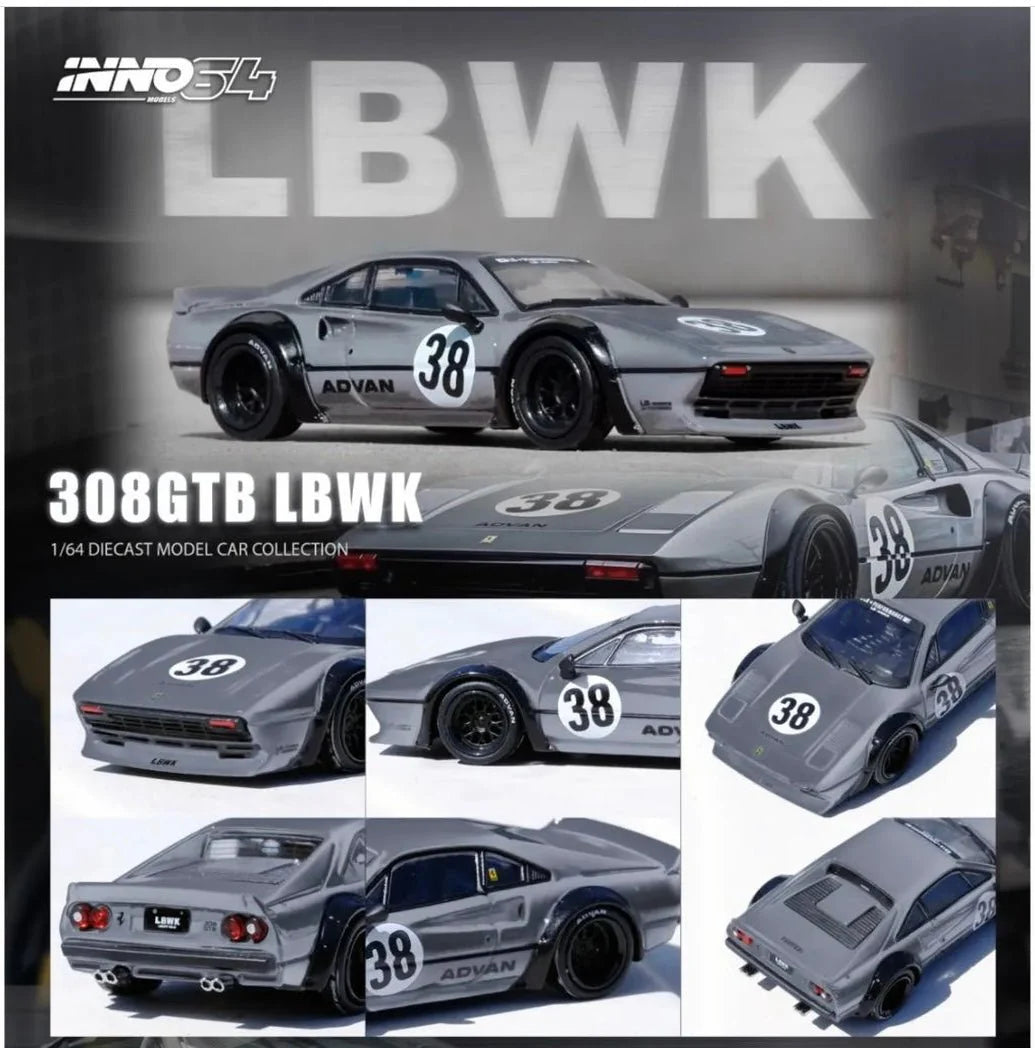 Inno64 1:64 LBWK 308 GTB - Grey