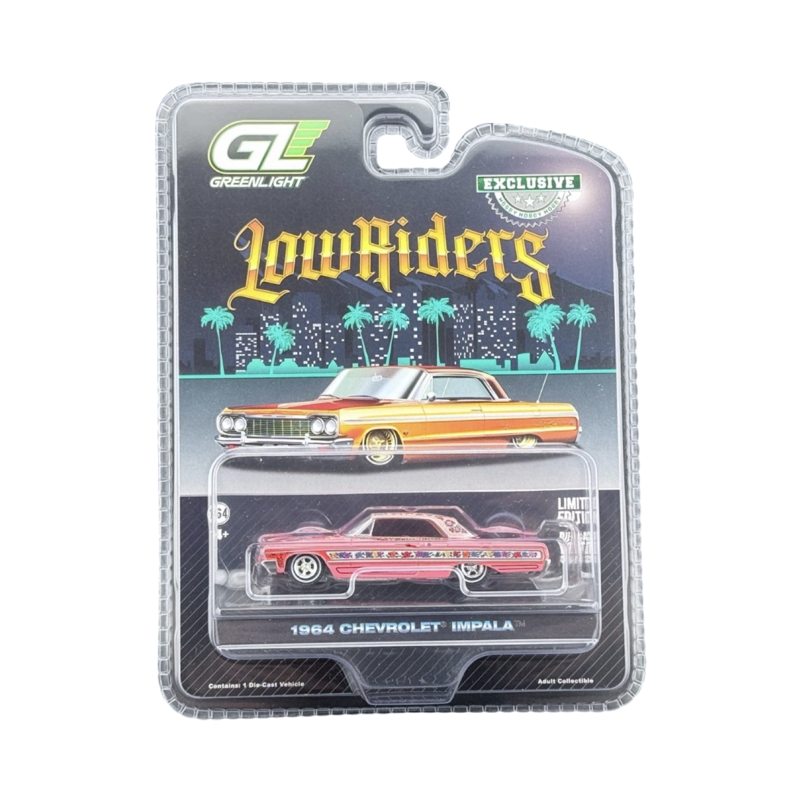 Greenlight 1:64 1964 Chevrolet Impala Lowrider - Gypsy Rose 2026 Editi ...