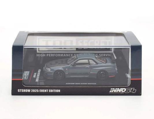 Inno64 1:64 Nissan Skyline GT-R R34 Top Secret - 2025 GTSHOW Event Exclusive