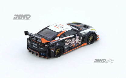 Inno64 X Aorus 1:64 Nissan GT-R R35 Widebody