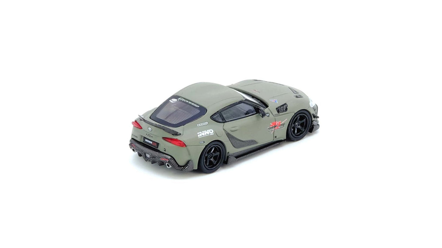 Inno64 1:64 Toyota Supra A90 Darwin Pro - Matte Green (Chance at Chase)