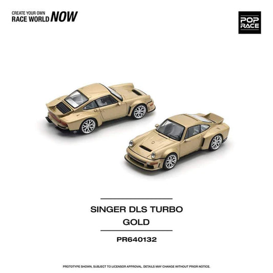 Pop Race 1:64 Singer DLS Turbo - Gold
