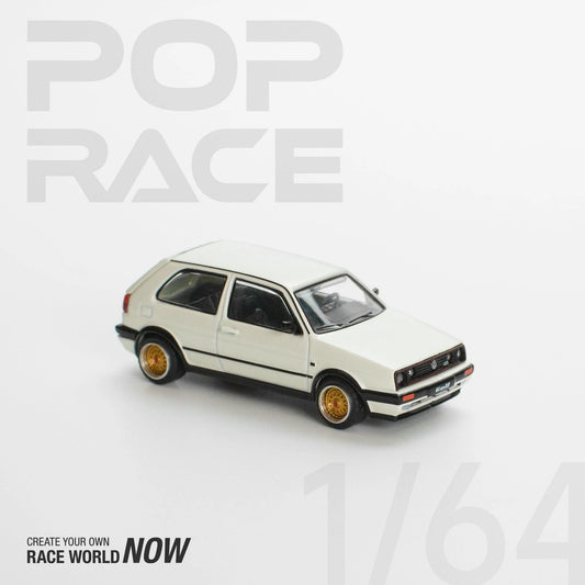 Pop Race 1:64 Volkswagen Golf GTI MkII - White