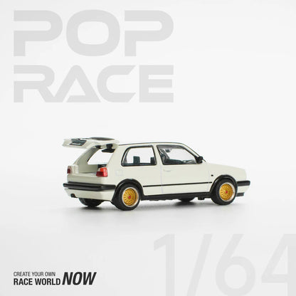 Pop Race 1:64 Volkswagen Golf GTI MkII - White