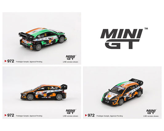 MiniGT 1:64 Hyundai i20 N Rally1 #11 2023 Rally Croatia Power Stage Winner #972