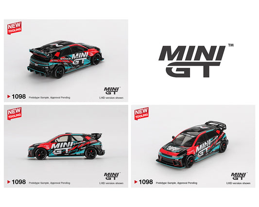 MiniGT 1:64 Hyundai Ioniq 5N MINI GT RS-01T 2025 Tokyo Auto Salon #1098