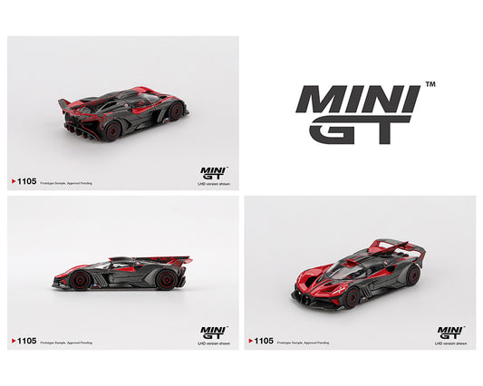 MiniGT 1:64 Bugatti Bolide - Red #1105