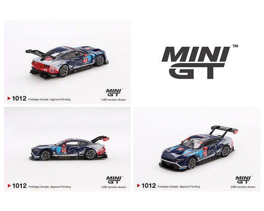 **LIMIT 1** MiniGT 1:64 Ford Mustang GT3 #65 Ford Multimatic Motorsports 2024 IMSA Daytona 24 Hrs #1012