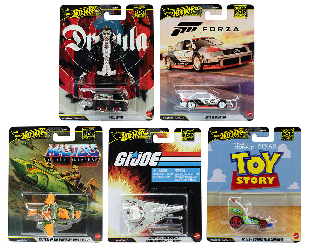 Hot Wheels 1:64 Pop Culture R Case 2026 Assortment *Sealed Case*